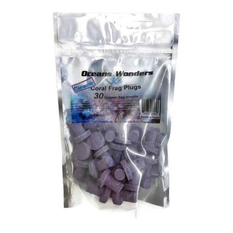 Oceans Wonders Coral Frag Plugs 30 Violetas