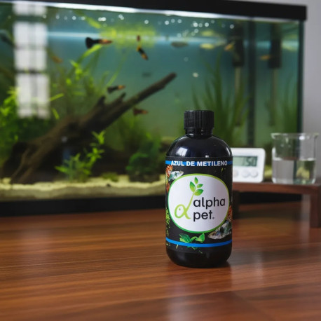 Alpha Pet Azul de Metileno 500 ml Rinde 5000 Litros