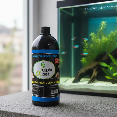 Alpha Pet Azul de Metileno 1000 ml Rinde 10000 Litros