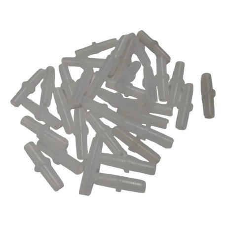 Dophin Empalme Conector Simple x 50 Hidroponia Acuario