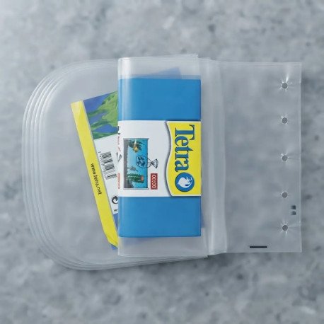 Bolsa Para Transporte de Peces Tetra 24x55 Base Redonda x 50 Unidades