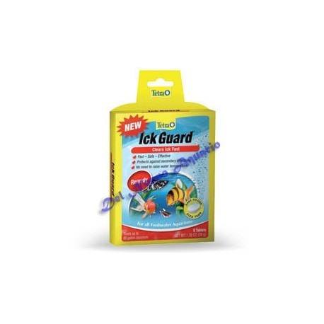 Tetra Ick Guard 8 Pastillas Medicamento Punto Blanco