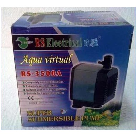 Bomba RS-3500 Hidroponia Estanque Pecera 1200 l/h