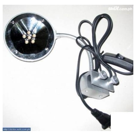 Iluminador Clamping Lamp Led Color Plata