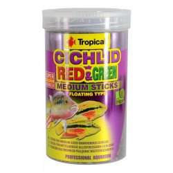 Alimento Tropical Chichlid Red & Green Medium Sticks x 360 g