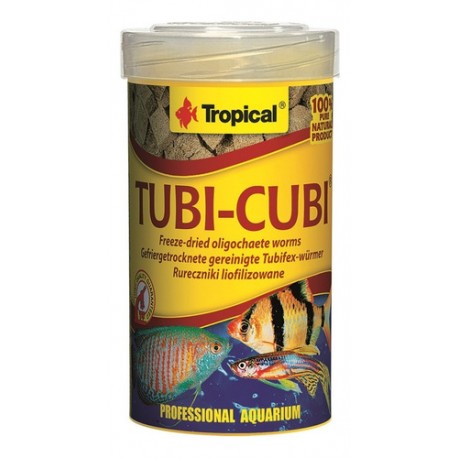 Alimento Tropical Tubi Cubi Liofilizado x 10g