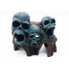 CH-4620 Calavera Sobre Rocas 18x11x15 cm