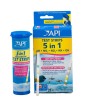 API Test Strips 5 EN 1 25 Tiras PH-NO2-NO3-GH-KH  Medidor