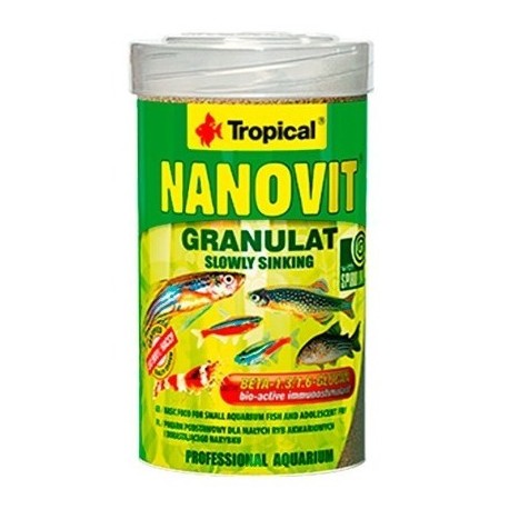Alimento Tropical Nanovit 70 g
