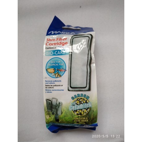 Repuesto Cartucho Filtro Marina Bio-Carb Pack x 3
