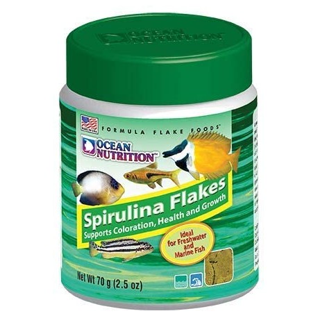 Alimento Ocean Nutrition 34 g Spirulina Flakes