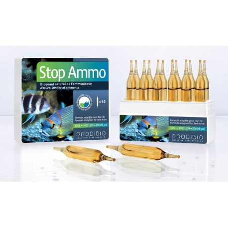 Prodibio Stop Ammo Bloquea Amoniaco x 30 Ampollas Caja