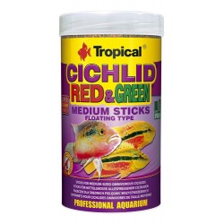 Alimento Tropical Chichlid Red & Green Medium Sticks 90