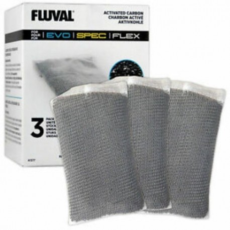 Repuesto Fluval Flex Carbon x 3