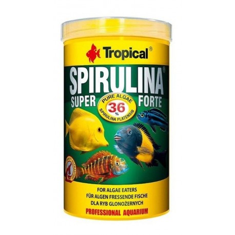 Alimento Tropical Super Spirulina Forte F 200 g Herviboros