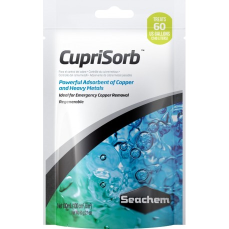 Seachem Cuprisorb 100 ml Absorbe Cobre