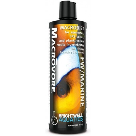 Brightwell Macrovore x 250 ml Macrodieta Corales y Anemonas