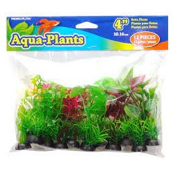Planta Artificial Aqua Plant 10 cm Verde
