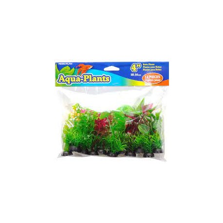 Planta Artificial Aqua Plant 10 cm Verde