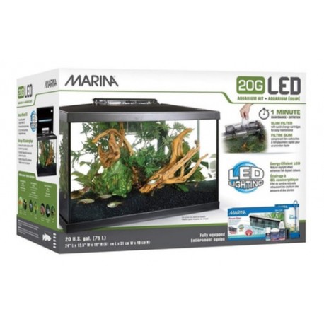 Acuario Marina de Luxe 20 G 76 litros