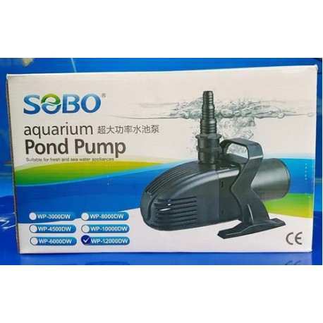 Bomba Sobo WP-DW 12000 Hidroponia Estanque Pecera