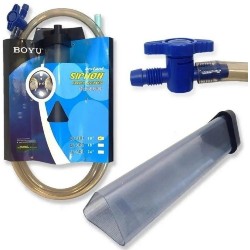 Limpia Grava Sifon Boyu GC-302 Triangular Regulador Caudal