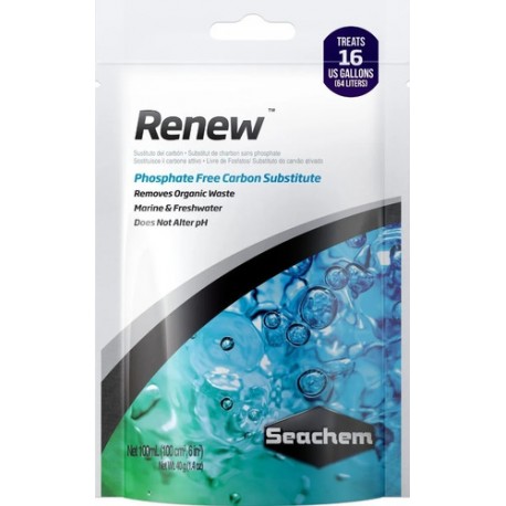 Seachem Renew x 100 ml Sustituye al Carbon