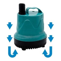Bomba RS-R 5000 2500 L/H 3 M Acuario Estanque Hidroponia