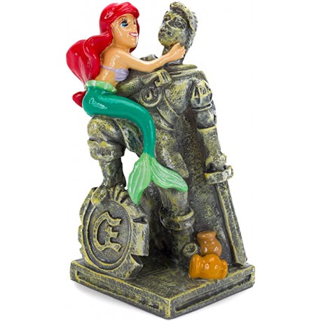 Adorno Sirenita Ariel con Estatua de Eric 6,8 cm  LMR 71