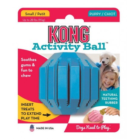 Juguete Kong Puppy Activity Ball M KP22