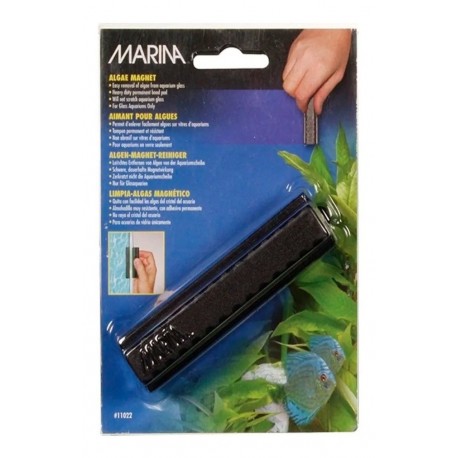 Iman Limpia Vidrio Magnetico Marina Medium