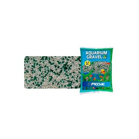 Prodac Sustrato Arena Blanca y Verde x 2,5 kg