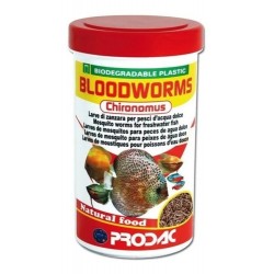 Alimento Prodac Bloodworms 25 g Larva de Mosquito