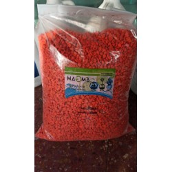 Piedras Magma Naranja 10 kg Souvenir Cactus Suculentas