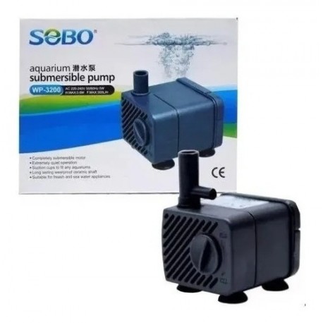 Bomba Sobo WP-3200 Hidroponia Estanque Pecera