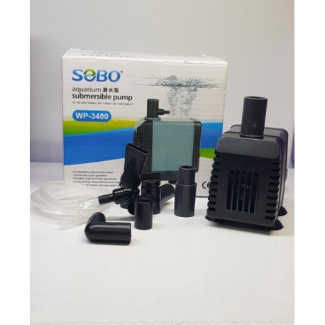 Bomba Sobo WP-3400 Hidroponia Estanque Pecera