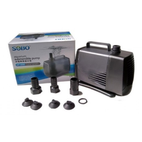 Bomba Sobo WP-6000 Hidroponia Estanque Pecera