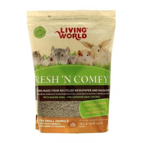 Living World Cama Para Roedores Azul 10 L