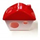 Kit Elpe Rojo Casita + Bebedero + Rueda ejercicio Chica
