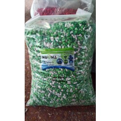 Piedras Magma Verde y Blanca 10 kg Souvenir Cactus Suculentas