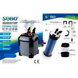 Filtro Sobo SF 650 850 Botellon Combo Pre Filtro Atman