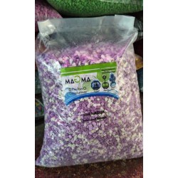 Piedras Magma Violeta y Blanca 10 kg Souvenir Cactus Suculentas