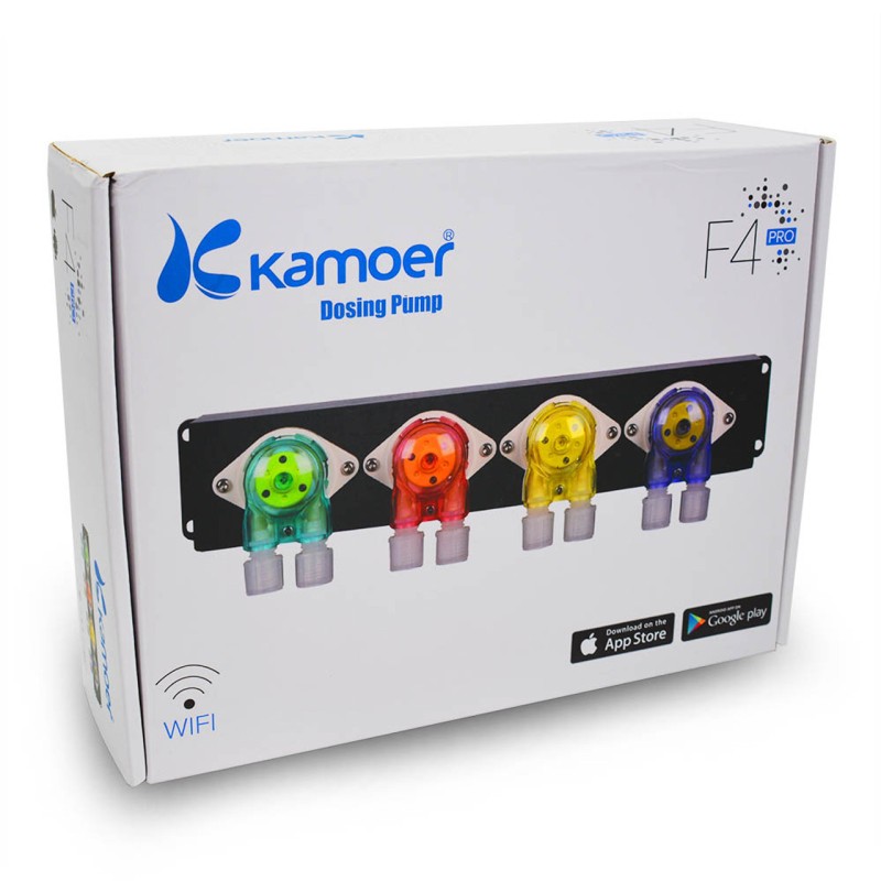 Kamoer Dosificadora F1 Pro Wifi Bomba 4 Canales Del Nonno Aquario