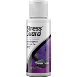 Seachem Stress Guard 50 ml para Viajes Traslados Antiseptico