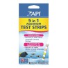API Test Strips 5 EN 1 4 Tiras PH-NO2-NO3-GH-KH Medidor