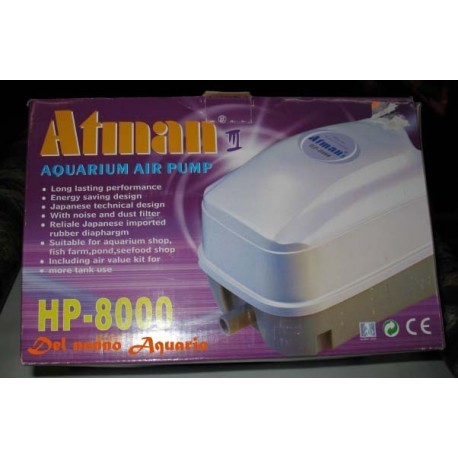 Aireador Atman HP-8000 Hidroponia Cultivo
