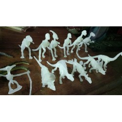 AM-32 Dinosaurios Color Fluo x 6