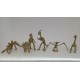 AM-31 Dinosaurios Color Hueso x 6