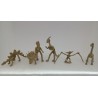 AM-31 Dinosaurios Color Hueso x 6