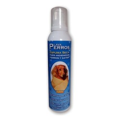 Porta Lava Perros Espuma Seco Aerosol